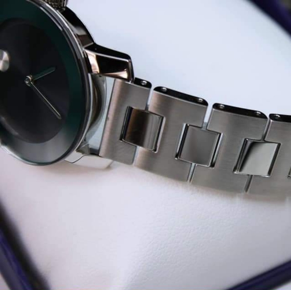 **SOLD** Movado Bold Blue Steel Dial Ladies Watch 3600436 - Picture 9 of 12